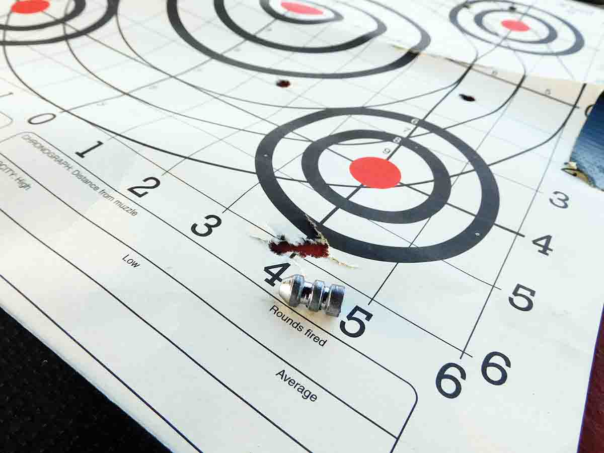 Hunting with the Crockett rifle in an alfalfa field, Gary discovered this artifact left by an ancient archer.